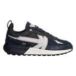 Kaotiko Sneakers Uomo in Tessuto e Camoscio Blu