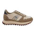 Blauer Sneakers Donna in Pelle e Camoscio Crema