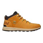 Timberland Sneakers Alta Uomo in Pelle Ocra Sprint Trekker Mid Lace Up Wheat