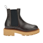 Frau Bealtes Donna in Pelle Testa di Moro con Doppio Guardolo