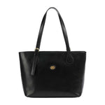 The Bridge Borsa a Spalla Donna in Pelle Nera con Manici Regolabili