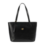 The Bridge Borsa a Spalla Donna in Pelle Nera con Manici Regolabili