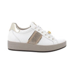 Igi&Co Sneakers Donna in Pelle Bianca con Strass e Accessorio