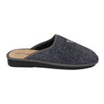 Valleverde Pantofola Uomo in Camoscio Antracite