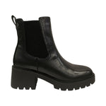 Carmela Stivaletto Donna in Ecopelle Nera con Elastico e Tacco Largo Alto 60mm