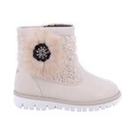 Primigi Stivaletto Donna in Ecopelle Sabbia con Pelliccetta Sintetica