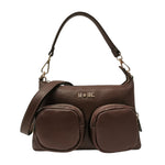 M Brc Borsa Piccola Donna Linea Voyager in Pelle Marrone con Tracolla