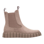 Refresh Beatles Donna Taupe in Camoscio Sintetico con Zip