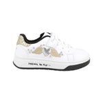 Primigi Sneakers Bambina in Ecopelle Bianca con Cuore con Ali