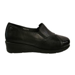 Susimoda Mocassino Donna in Pelle con Punta in Vernice Nera