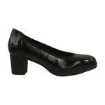 Susimoda Dècollettè Donna in Vernice Nera con Tacco Largo Alto 50mm