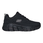Skechers Sneakers Uomo in Ecopelle Nera Bobs B Flex - Arctic Edge