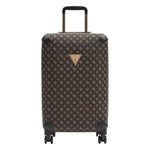 Guess Trolley Medio Donna in Abs Marrone con Stampa 4G Logo