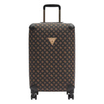Guess Trolley Medio Donna in Abs Marrone con Stampa 4G Logo