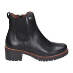Pitillos Stivaletto Donna in Morbida Pelle Nera con Tacco Largo Alto 50mm