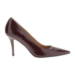 Guess Dècollettè Donna in Vernice Bordeaux con Tacco a Stiletto Alto 90mm
