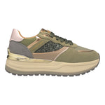 Janet&Janet Sneakers Donna Verde con Strass