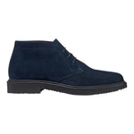 Geox Polacchino Uomo in Camoscio Blu Scuro