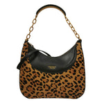 Tosca Blu Borsa a Spalla Linea Madison Donna in Pelle Nera Animalier