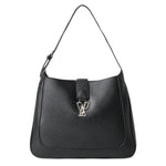 Gaelle a Spalla in Ecopelle Nera da Donna con Maxi Logo