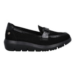 Amarpies Mocassino Donna Nero con Morsetto