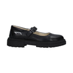 Primigi Ballerina Bambina in Pelle Nera con Cinturino Numero - 22/23/24