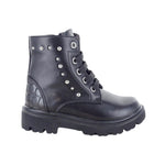 Balducci Sport Anfibio Bambina in Ecopelle Nera con Borchie Laterali