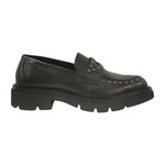 Vueva Mocassino Donna in pelle Nera con Borchie