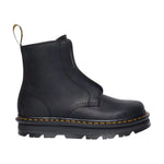 Dr. Martens Zebzag Laceless Stivaletto Donna in Pelle Nera Senza Lacci