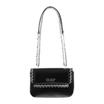 Cult Mini Borsa a Tracolla Donna Yoko Special in Ecopelle Nera con Borchie