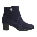 Susimoda Tronchetto Donna in Camoscio Blu con Tacco Largo Alto 50mm