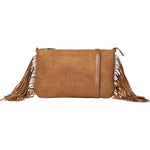 Secret Pon Pon Kate Clutch Donna Cuoio con Frange