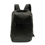 Momo Design Zaino Uomo n Ecopelle Nera con Tasca con Zip