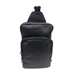 Momo Design Bandoliera/Zaino Uomo in Pelle Blu