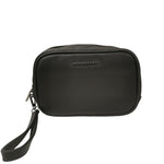 Momo Design Pochette Uomo in Ecopelle Nera con Tasca Frontale