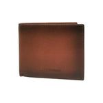 Momo Design Portafoglio Uomo in Pelle Cuoio con Logo Frontale