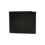 Momo Design Portafoglio Uomo in Pelle Nera con Logo Frontale
