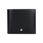 Momo Design Portafoglio Uomo in Pelle Nera Senza Portamonete