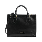 The Bridge Borsa a Mano Linea Ida Donna in Pelle Nera con Tracolla
