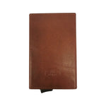 The Bridge Portacarte Story Unisex in Pelle Cuoio con Clip