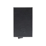 The Bridge Portacarte Story Unisex in Pelle Nero con Clip