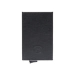 The Bridge Portacarte Story Unisex in Pelle Nero con Clip