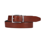 The Bridge Cintura Story Uomo in Pelle Cuoio Nero Reversibile