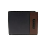 Gianni Conti Portafoglio Uomo in Pelle Blu Marrone con Portamonete