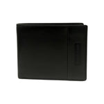 Gianni Conti Portafoglio Uomo in Pelle Nera con Portamonete
