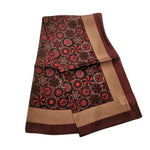 Gattinoni Roma Foulard Donna Granato con Stampa Teodosia