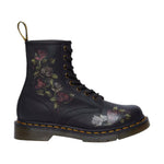Dr. Martens 1460 Decayed Roses Anfibio Donna in Pelle Nera Numero - 40