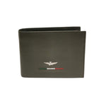 Aeronautica Militare Portafoglio Uomo Linea Fighter in Pelle Moro
