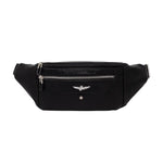 Aeronautica Militare Marsupio Linea Performance Uomo in Ecopelle Nero