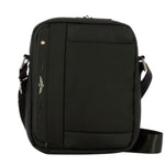 Aeronautica Militare Borsello Medio Linea Airspace Uomo in Tessuto Nero